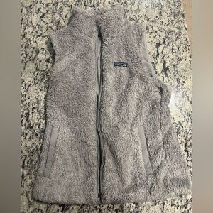 Patagonia Soft Gray Fleece Vest